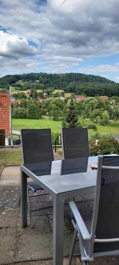 Fewo Hafner "Zuhause Mit Ausblick" Schnaittach Esterno foto
