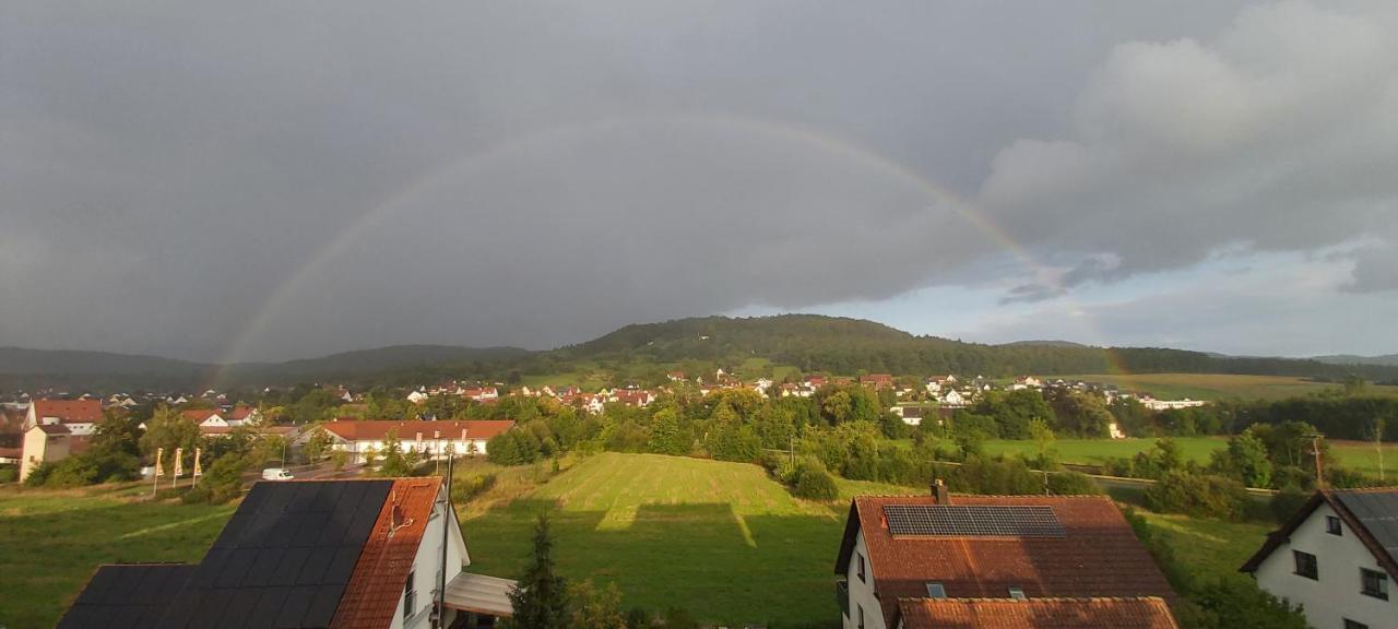 Fewo Hafner "Zuhause Mit Ausblick" Schnaittach Esterno foto
